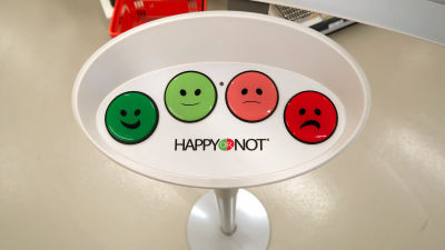 customer satisfaction buttons